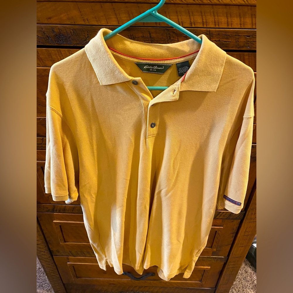 Eddie Bauer polo golf short sleeve shirt